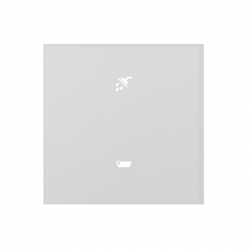 Стеклянный сенсорный выключатель с инфографикой GSB3-40/SW